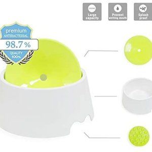 Deyace Dog Water Bowl, No Spill Proof Water Bowl